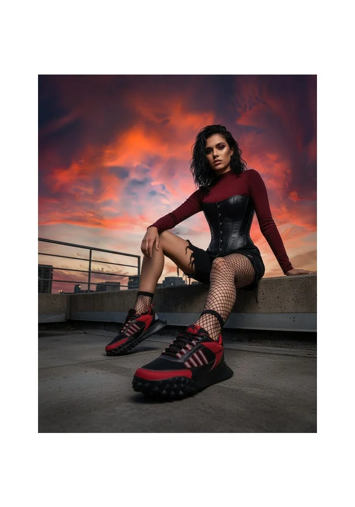 Bacca Bucci Targaryen Red House of the Dragon Sneakers for Women | Best Price UAE